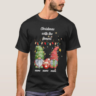 Navidades con la camiseta "name" Navidades Gnome