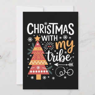 Navidades con mi familia de navidad de tribu