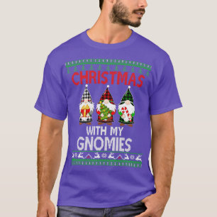 Navidades Con Mis Gnomies Feo Navidades Sweater