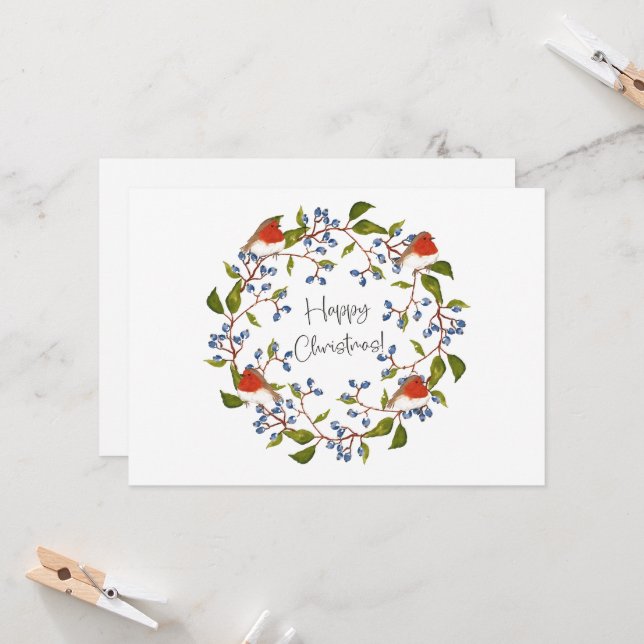 Navidades con Robin Birds | Festividad (Anverso/Reverso In Situ)