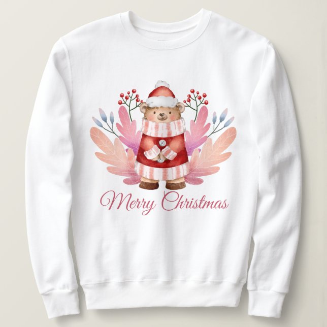 Navidades con sudadera (Anverso del diseño)