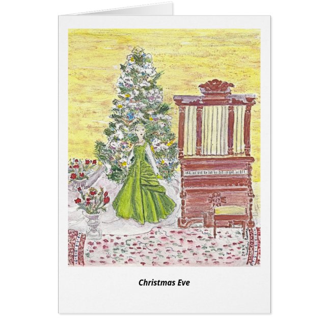 Navidades con tarjeta Matisse #1 (Frente)