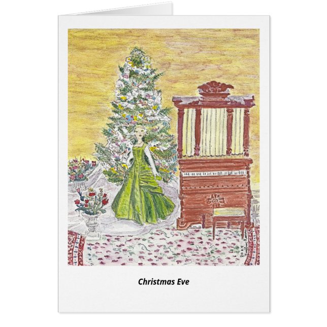 Navidades con tarjeta Matisse #2 (Frente)