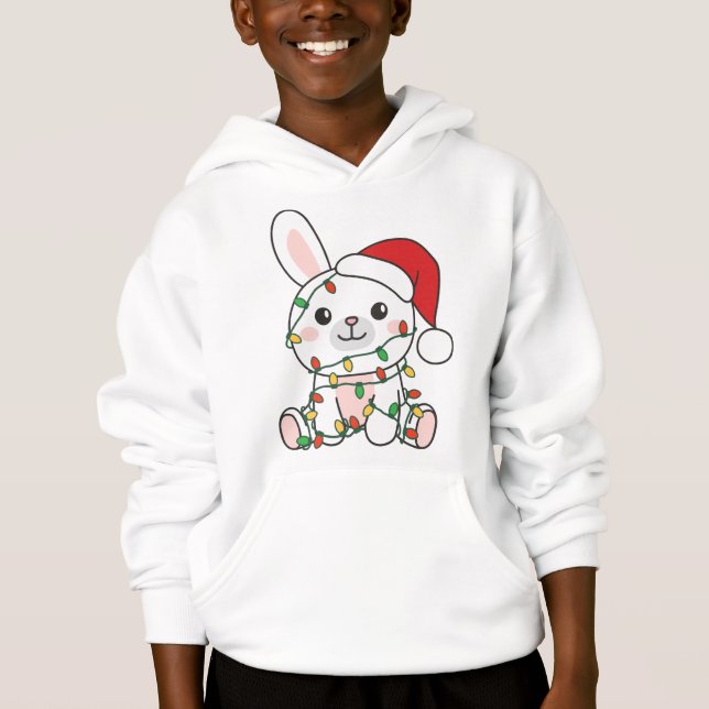 Navidades conejitas Animales de invierno conejos d (Anverso)