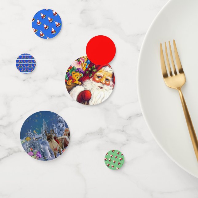 Navidades Confetti - Regalos de decoración de mesa (Grupo)