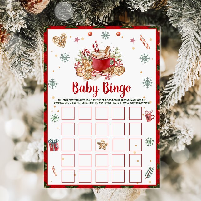 Navidades Cookie Baby Bingo Tarjeta de Juegos Baby (Subido por el creador)