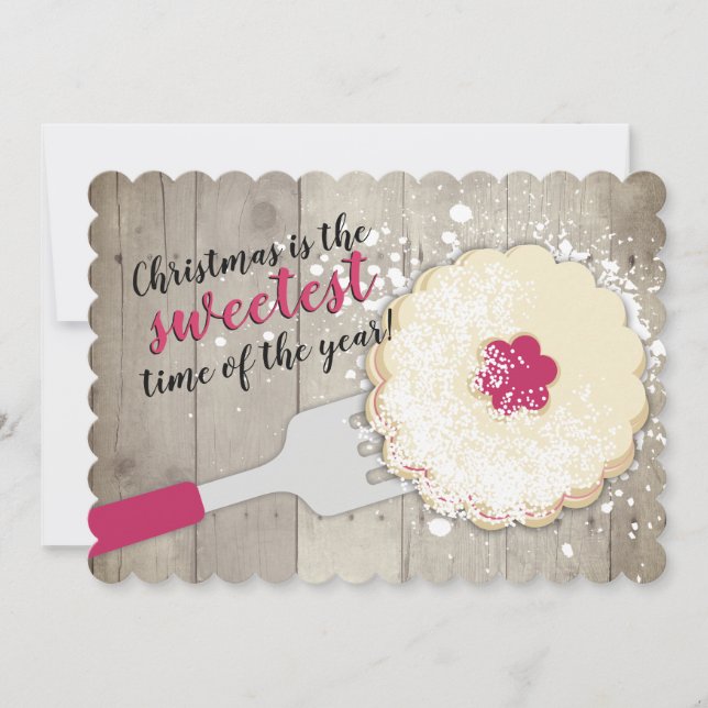 Navidades cookie spatula tarjeta de regalo de vaca (Anverso)