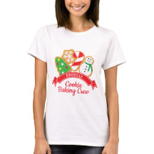 Navidades Cookies Doblando camiseta personalizada