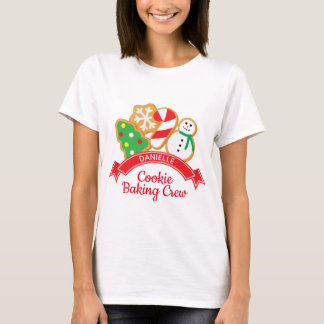 Navidades Cookies Doblando camiseta personalizada