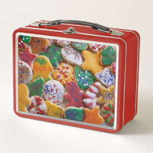 Navidades Cookies En Coloridas Vacaciones
