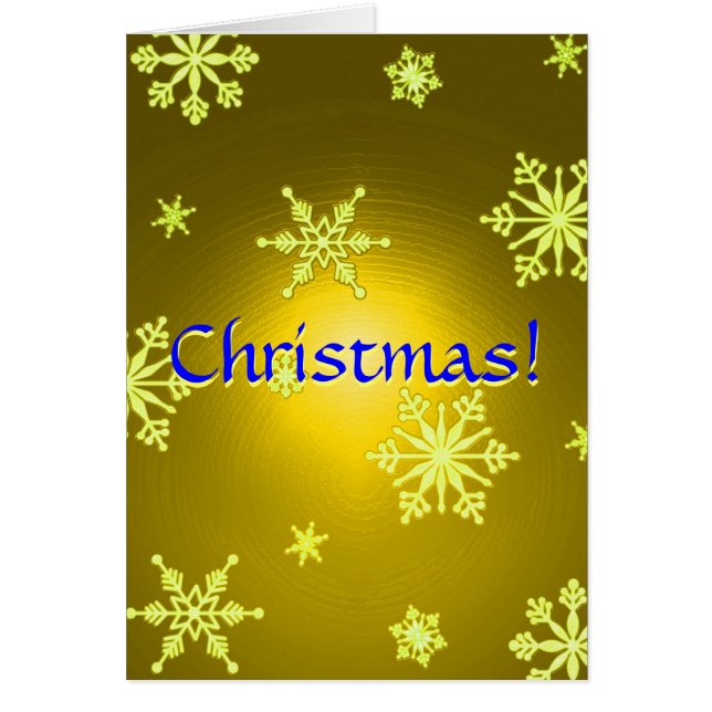 Navidades Copos De Oro En Inglés III (Frente)