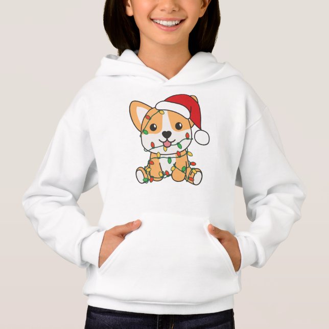 Navidades Corgi Animales De Invierno Perro (Anverso)