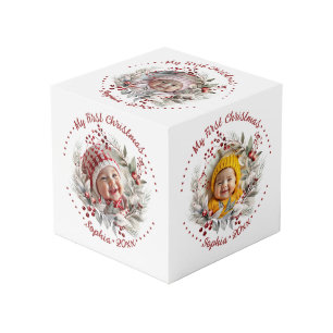 Navidades coronaban con bayas, cubo de fotografías