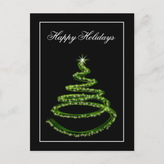 Navidades corporativos saludan las tarjetas postal