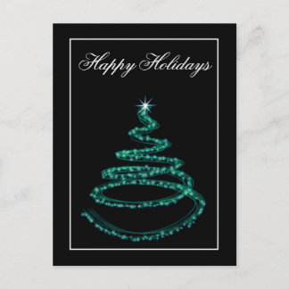 Navidades corporativos saludan las tarjetas postal