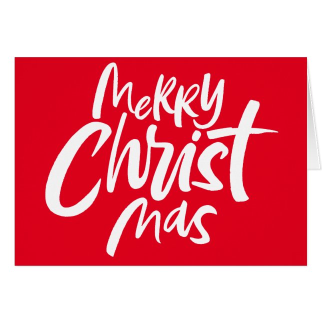 Navidades cristianos amargos dejan rojo religioso (Anverso (Horizontal))