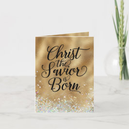 Navidades cristianos de las Escrituras KJV Gold