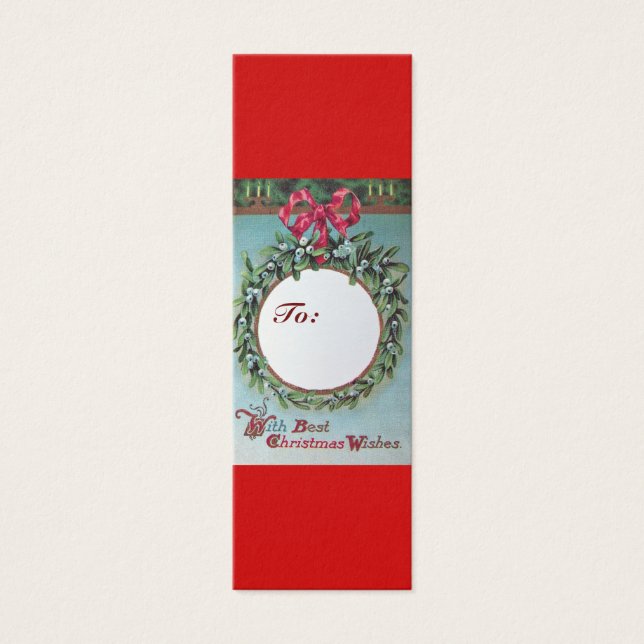 NAVIDADES CRUZADOS CON MISTLETAS Y RIBÓN ROJO (Frente)