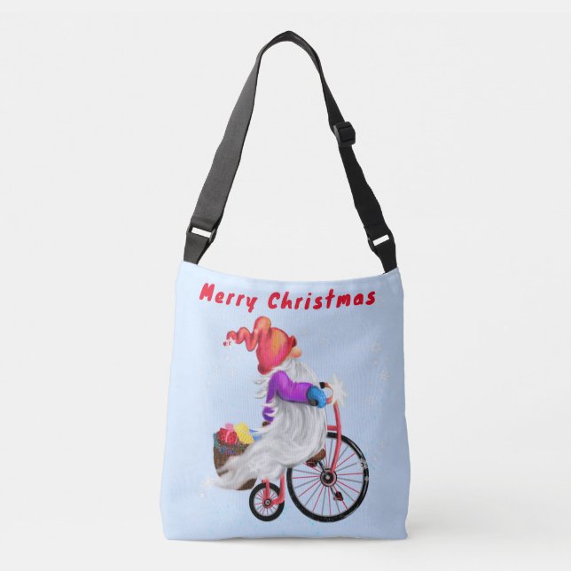 Navidades cruzan la bolsa con regalos (Anverso)