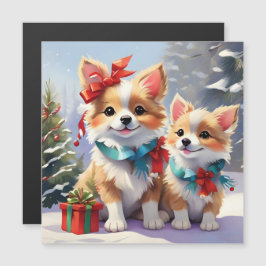 Navidades Cuidados Corgis Holiday Delight