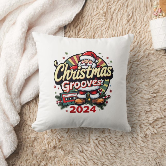 Navidades cultivan almohada retro: acogedora Nosta (Manta)