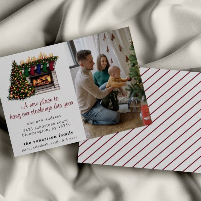 Navidades curos Nueva Invitación de mudanza de fot (Subido por el creador)