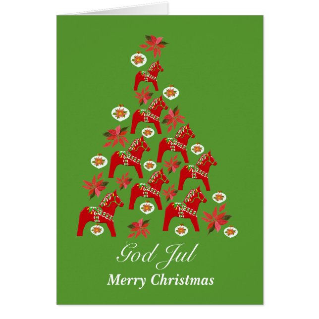 Navidades Dala Horses (Frente)