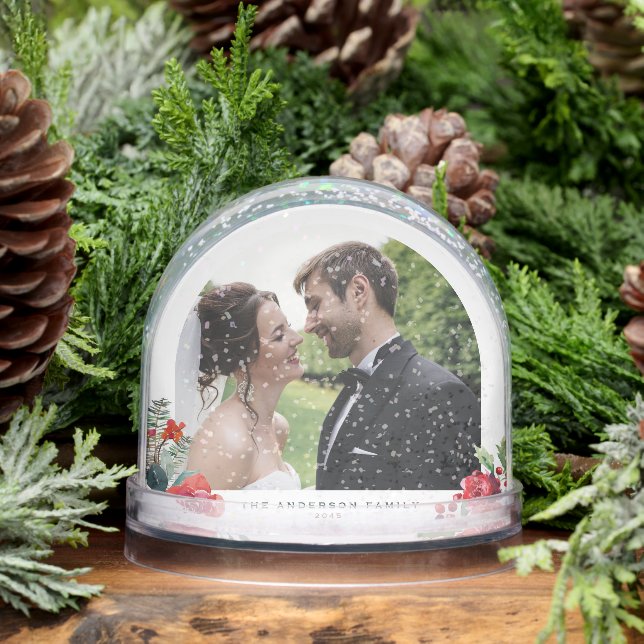 Navidades de acuarela Boda Bouquet Fotos (Invierno)
