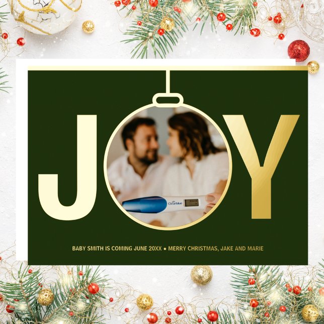 Navidades de alegría Invitación de embarazo de vac (Subido por el creador)