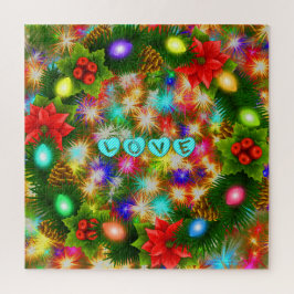 Navidades de amor y rompecabezas de Año Nuevo