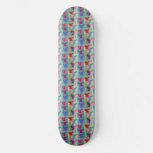 Navidades De Ángeles Con Trumpets Skateboard