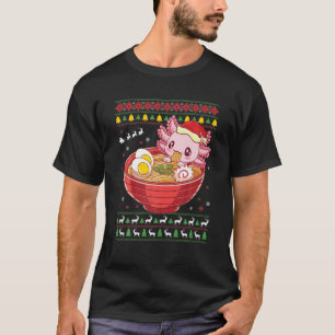 Navidades de Anime feos suéter Kawaii Axolotl comi