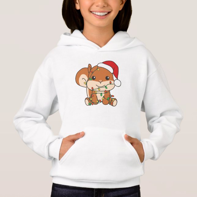 Navidades de ardilla Animales de Invierno Vacacion (Anverso)