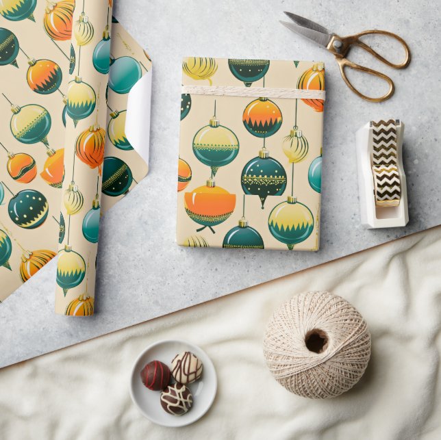 Navidades de arte pop bautizan papel de relleno (Artesanía)