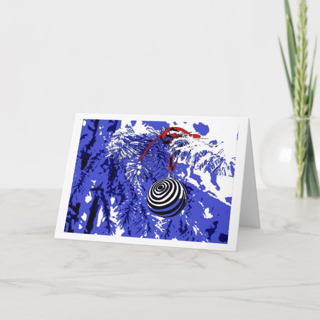 Navidades de arte pop con tarjetas (Anverso)