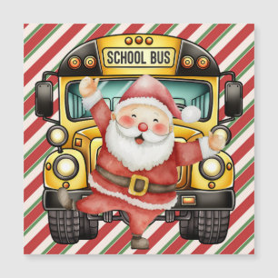 Navidades de autobuses escolares para conductor