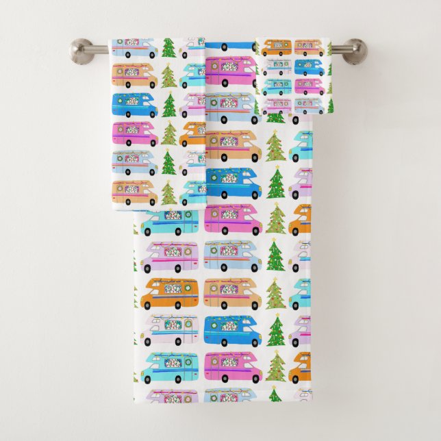 Navidades de autocaravanas de camper de vacaciones (In situ)