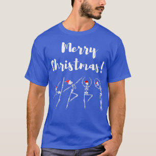 Navidades de ballet bailando esqueletos vestidos 