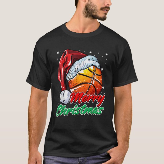 Navidades De Baloncesto En Camiseta (Anverso)
