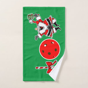 Navidades de baloncesto Joy Candy Cane Santa Green