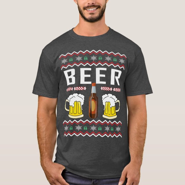 Navidades de Beer Ugly Sweater (Anverso)