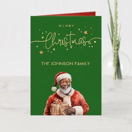 Navidades de Black Santa Claus de Estados Unidos