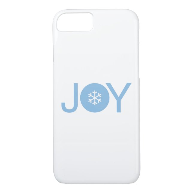 Navidades de Blue Joy Funda para iPhone 8/7 (Reverso)