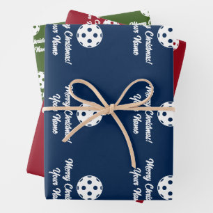 Navidades de bolas de bolas de papel para envolver