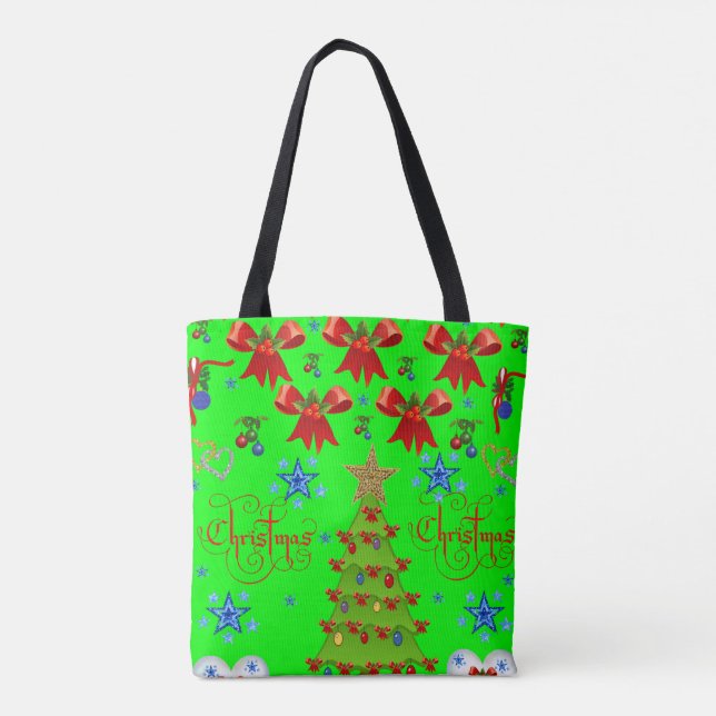 navidades de bolsos tote (Reverso)