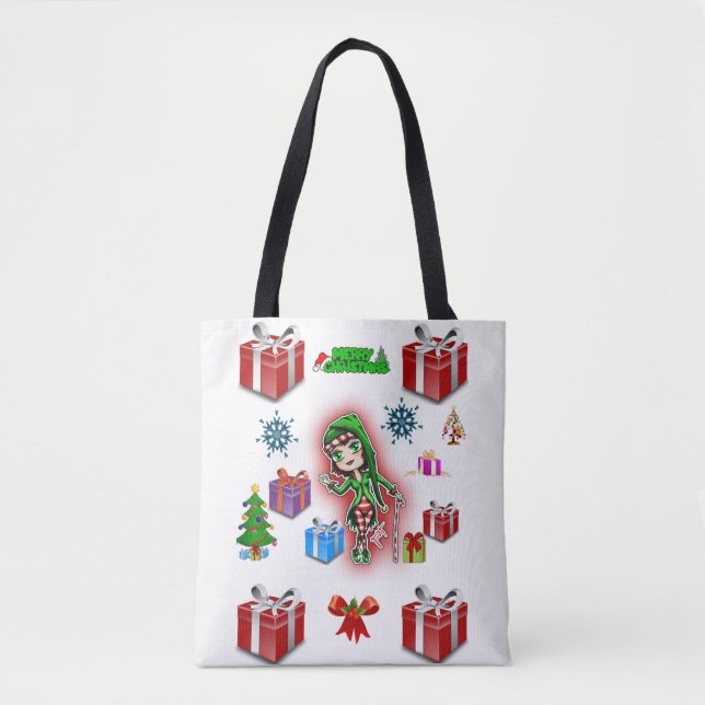 navidades de bolsos tote (Anverso)