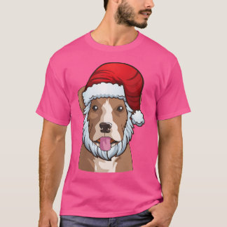 Navidades de Boxer en Santa Claus dan camiseta