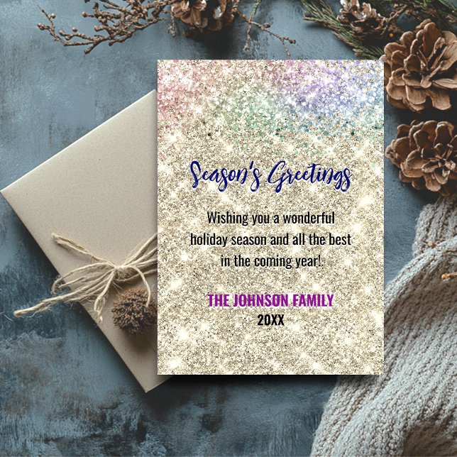 Navidades de burros purpurinas de oro lindo año nu (Subido por el creador)