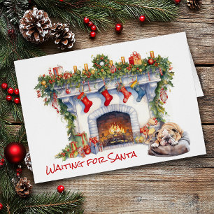 Navidades de cachorros de bulldog reemplazan a esp
