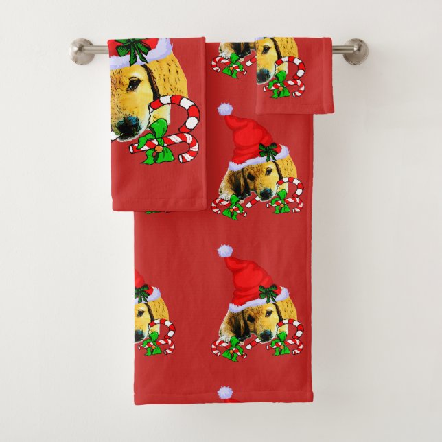 Navidades de Cachorros de Golden Retriever (In situ)